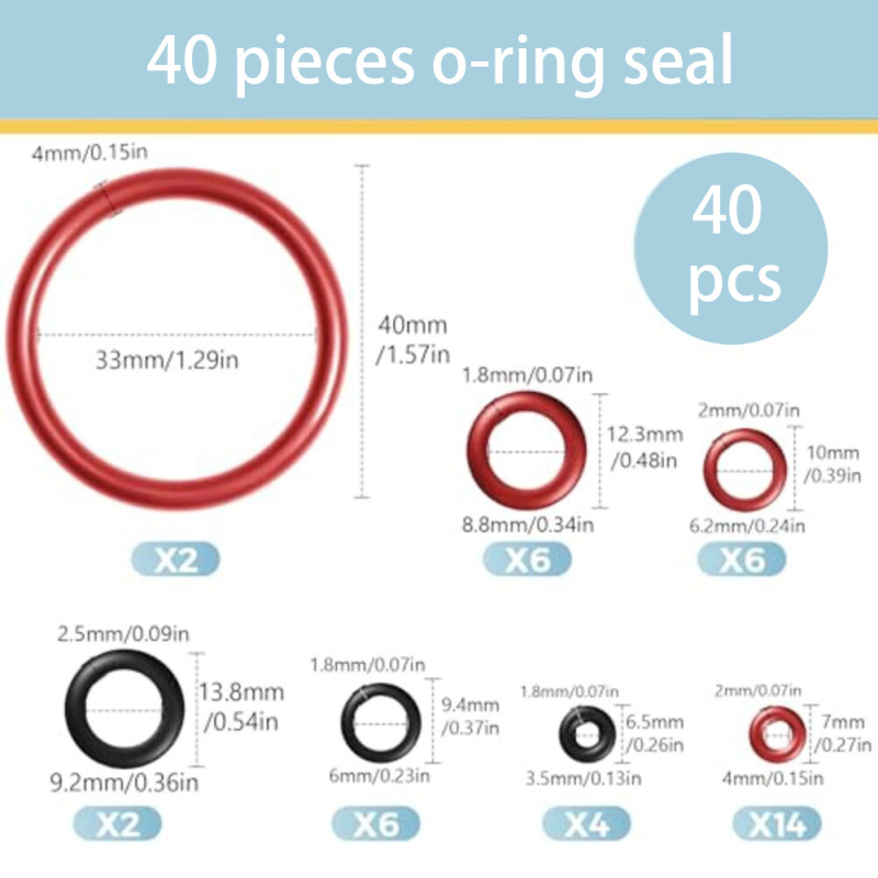 Сет за смяна на силиконов уплътнител за кафе машини – силиконов материал, модерен минимализъм, прост стил