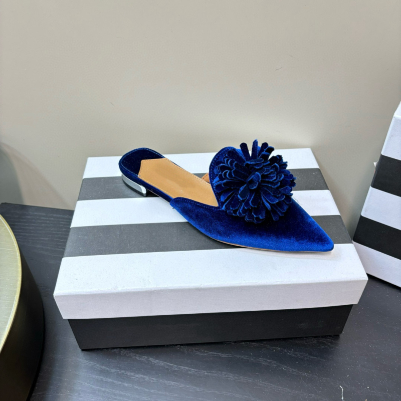 Baotou mule - svakodnevne, gornji dio od nubuka, podstava od ovčje kože, potplat od prave kože