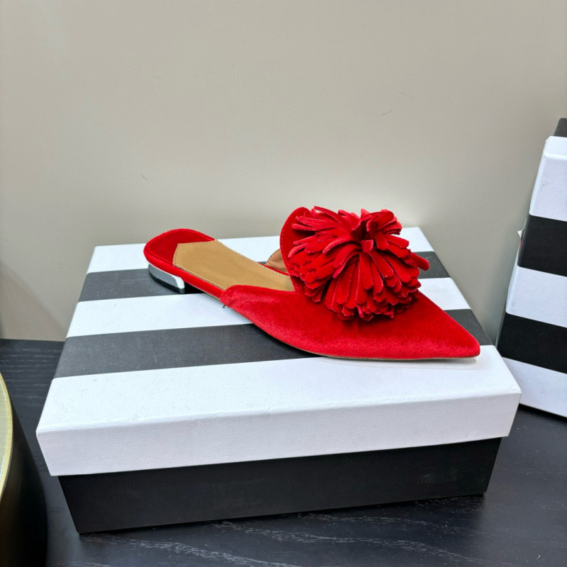 Baotou mule - svakodnevne, gornji dio od nubuka, podstava od ovčje kože, potplat od prave kože