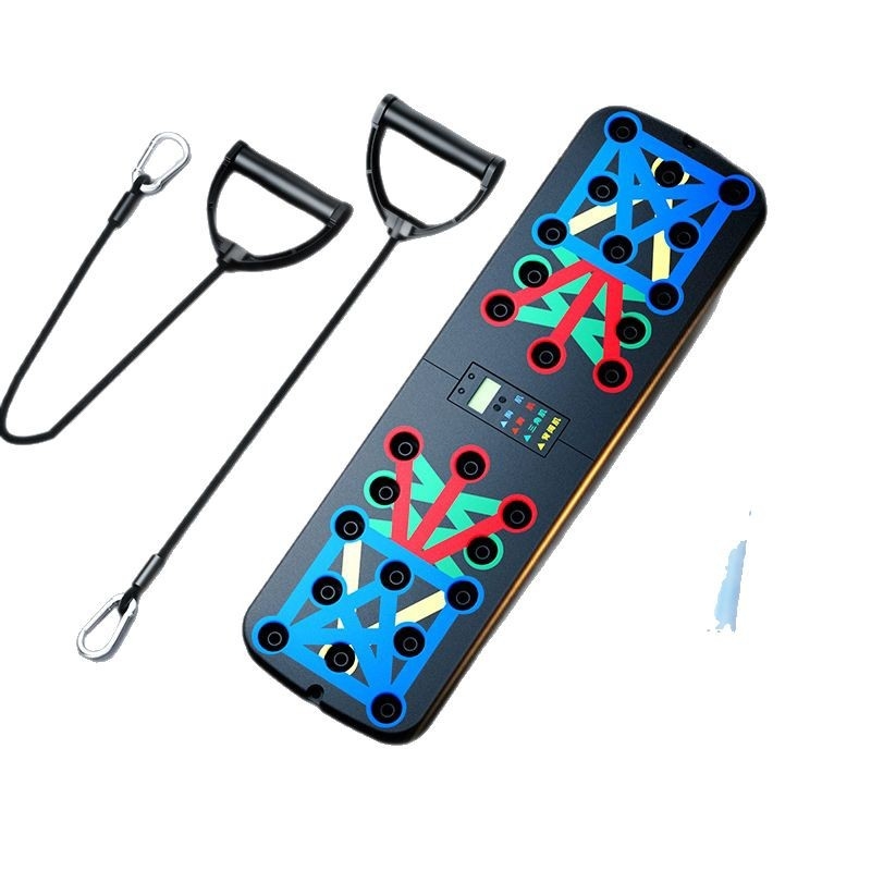 Домашна, офисна и външна употреба: многофункционална преносима платформа за лицеви опори - треньор за гърди и корем, тегло 0.73 кг, модел 1, спецификация 1