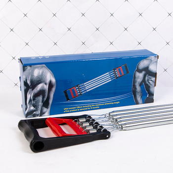 Пружинен разтягач за гърди и ръце, многофункционален треньор, материал: пружинна стомана; спецификация: 20; класификация: пружинен разтягач; подходящ за 10–50