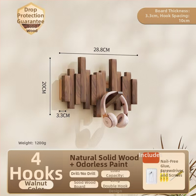 Sienas āķis mēteļiem pianīna taustiņa stilā, bez urbšanas, izcelsme Zhejiang, modelis B01