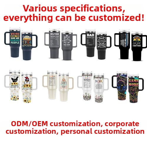 Termos kruus käepidemega auto kasutamiseks - sisemine mahuti 316 roostevabast terasest; välimine korpus 304 roostevabast terasest - isolatsioon 6-12 tundi