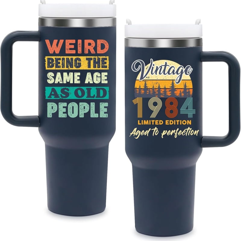 Термос чаша с дръжка за автомобил - вътрешен резервоар от 316 неръждаема стомана; корпус от 304 неръждаема стомана - 6-12 часа изолация