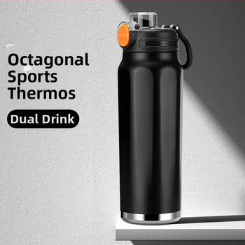 Termos tassi su suure mahutavusega, sisemine osa 316 roostevabast terasest, väliskorpus 201 roostevabast terasest, isolatsioon 6–12 tundi, trükitud logo