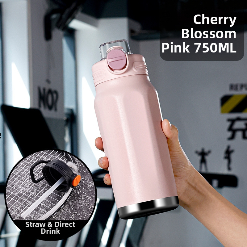 Termos tassi su suure mahutavusega, sisemine osa 316 roostevabast terasest, väliskorpus 201 roostevabast terasest, isolatsioon 6–12 tundi, trükitud logo