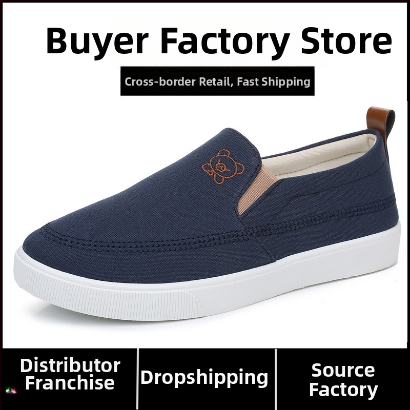 Sieviešu kanvas kurpes bez aizdares — zemais potītes augšdaļa, elpojošs kanvas augšējais, injekcijas veidota zole, dzīvnieku raksts, pavasaris 2025