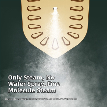 Rankinis sulankstomas drabužių garintuvas, USB maitinta, 3 temperatūros nustatymai, nešiojamas namams ir bendrabutyje, vandens bakelis <0,8 L