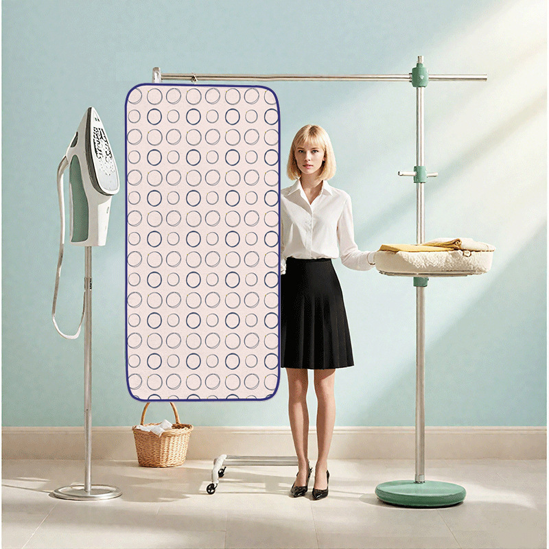 Термоустойчива изолационна подложка за гладене, сгъваема, полиестер, за гладене на дрехи