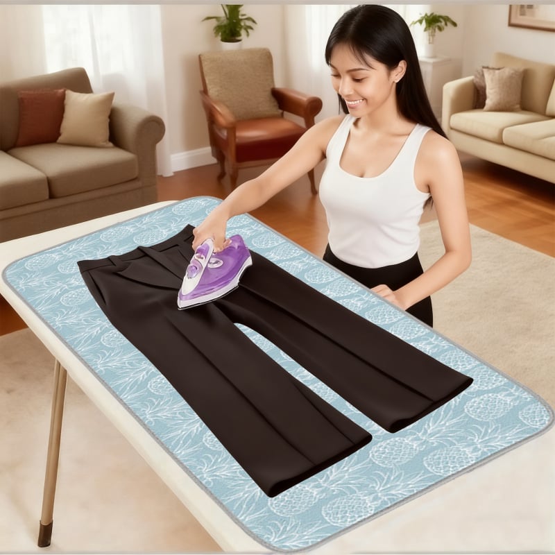 Термоустойчива изолационна подложка за гладене, сгъваема, полиестер, за гладене на дрехи