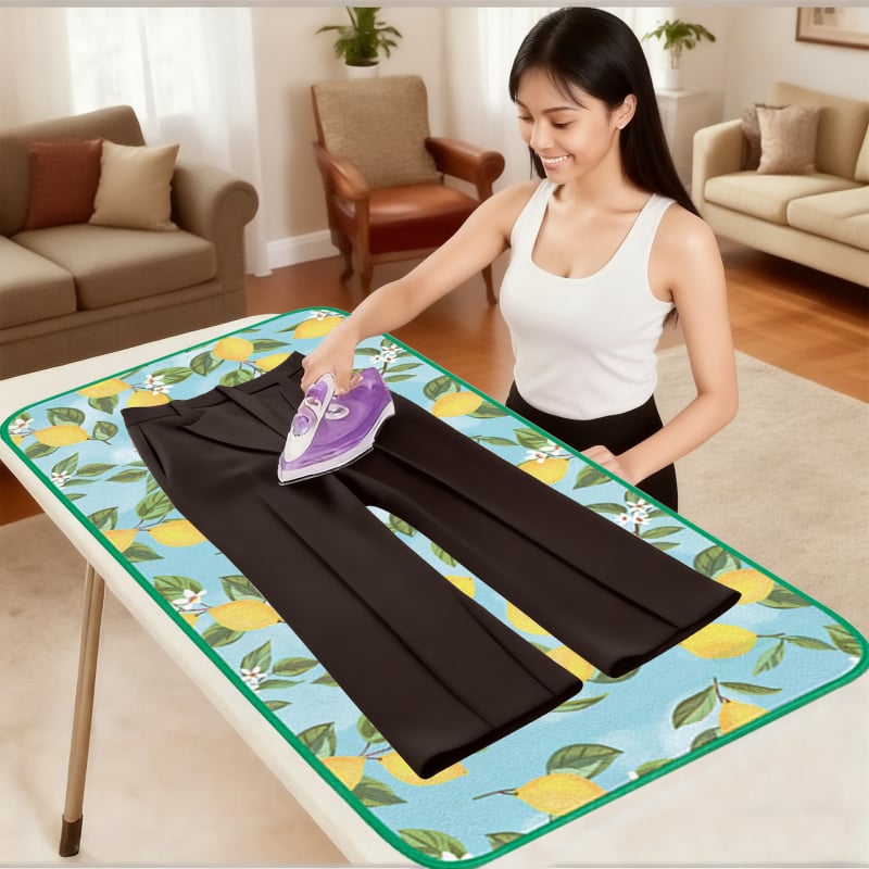Термоустойчива изолационна подложка за гладене, сгъваема, полиестер, за гладене на дрехи