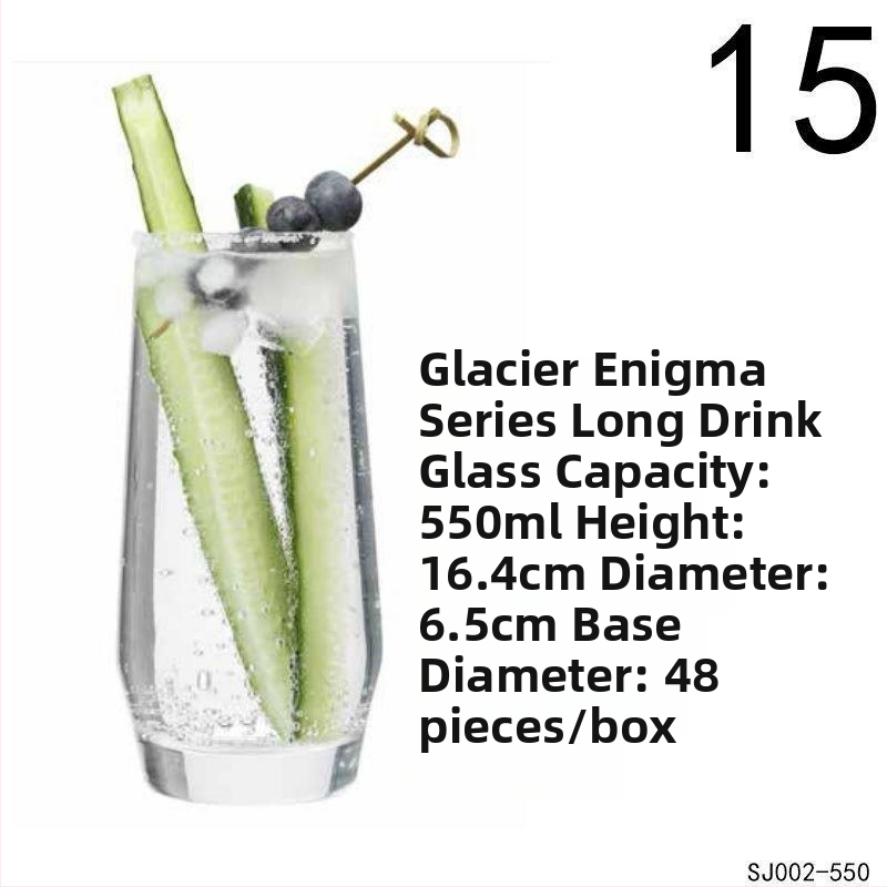 Водна чаша от кристално стъкло – кръгла, еднопластова, за ресторанти, персонализирано лого