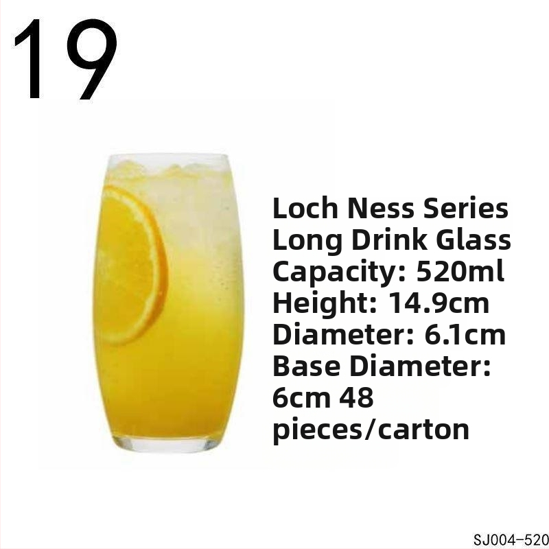 Водна чаша от кристално стъкло – кръгла, еднопластова, за ресторанти, персонализирано лого