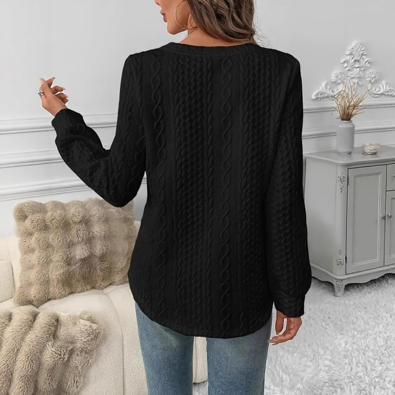 Naiste kapuutsiga sviiter, laia lõikega, linnal stiil, pikad varrukad, ümmargune kaelus, polüester/spandeksi segu 30–50%, sügisel 2025