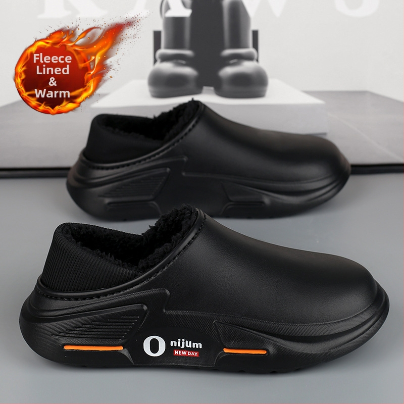 Talvised unisex EVA sussid, libisemiskindlad, fleece-vooderdusega, veekindlad