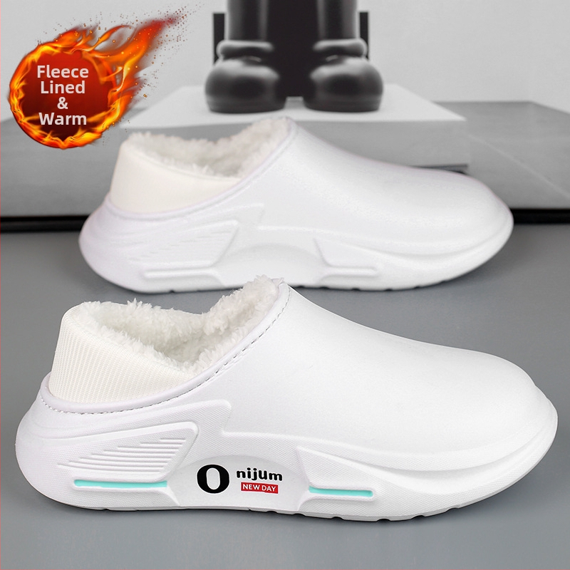 Talvised unisex EVA sussid, libisemiskindlad, fleece-vooderdusega, veekindlad