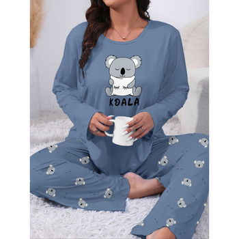 Island Silk pižamos komplektas — permatomas, pastoriškas stilius, ultra plonas audinys, pavasaris