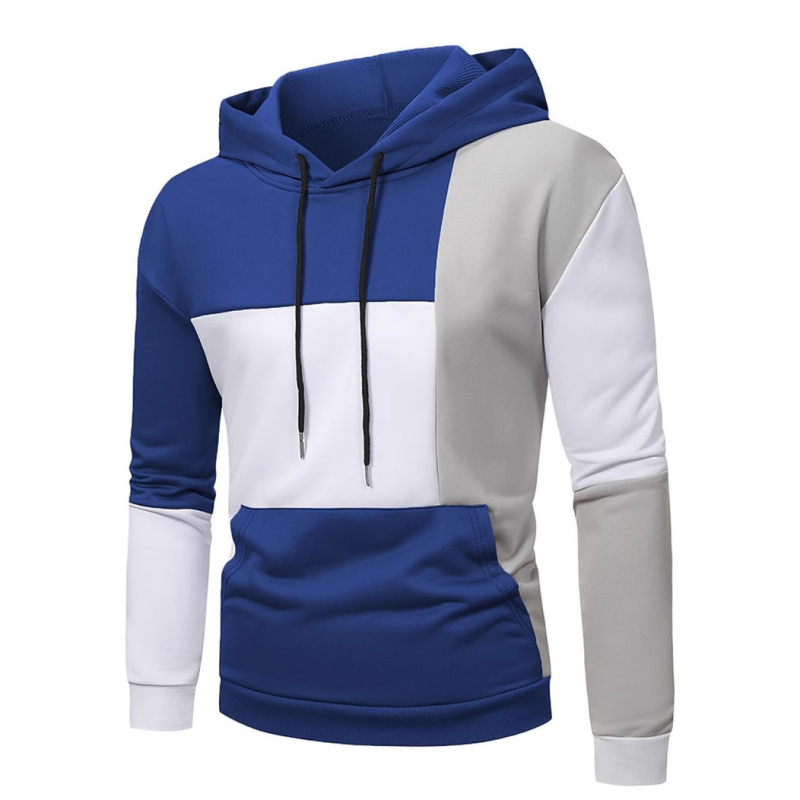 Худи с 3D дигитален принт, 3D патч джоб, пуловер с качулка, Европейски и Американски стил, полиестер 96%+