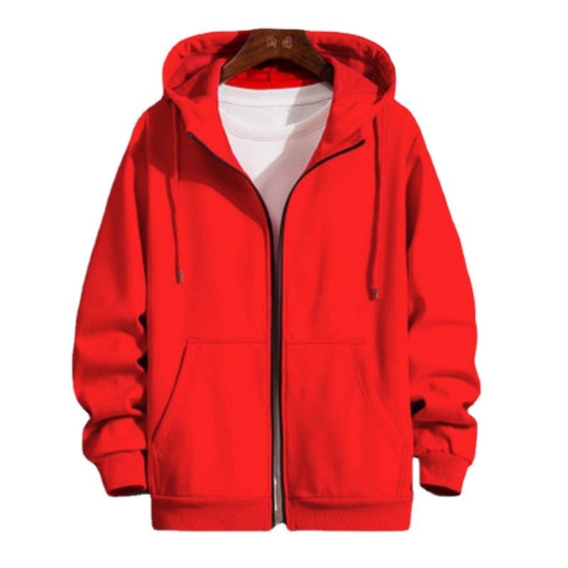 Мъжки качулков кардиган жакет, памук 91–95%, подплата от норков велур, цип, дълги ръкави, джобове с триизмерни апликации