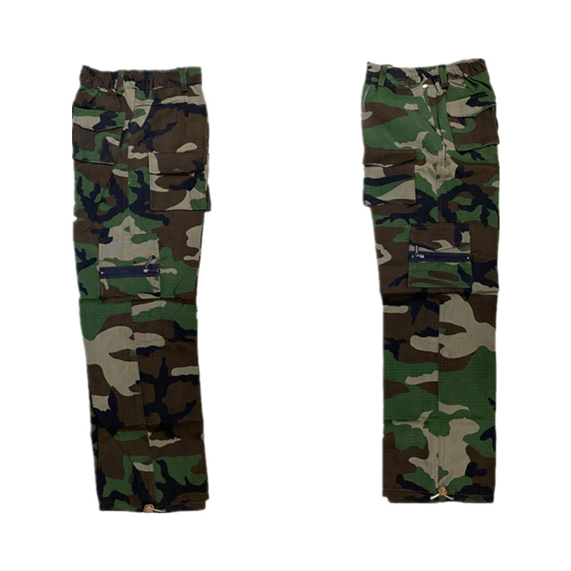 Детски камуфлажни дълги спортни панталони за тренировки, унисекс тактически военни за ученици, дишащи, подходящи за лято, пролет и есен