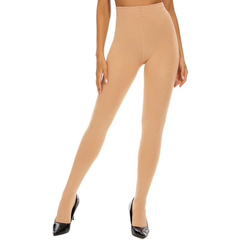 Tajice od flisa s unutrašnjom podstavom, tople i mekane, jednobojne, podizanje stražnjice i oblikovanje siluete, 50–70% poliester.