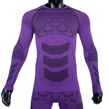 Унисекс зимен комплект за ски и бягане с бързо изсъхване, дишащ и влагоотводящ плат, дълъг ръкав и панталони до глезена, кръгла яка, 65% найлон, 25% полиестер, 10% спандекс