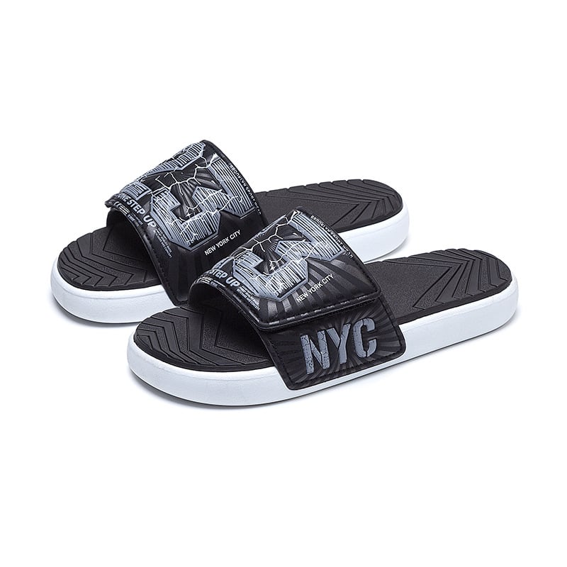 Ανδρικές εξωτερικές παντόφλες – αντιολισθητικές, καλοκαιρινές casual παντόφλες ( επάνω μέρος EVA; σόλα EVA; κατασκευή Goodyear )