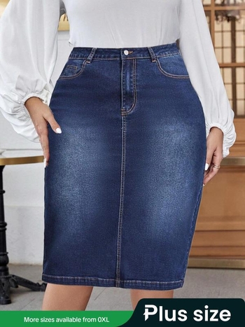 Деним пола — Основна тъкан: памук; Текстура: Half velvet; Съдържание на основна тъкан под 30%; Стил: Лукс; Пролет 2025