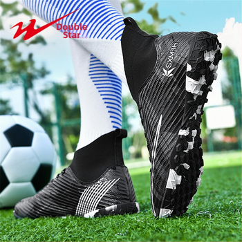 Augstas futbola kurpes ar sietaina augšdaļa un gumijas zoli, priekšējā šņorēšana, pieaugušajiem, unisex