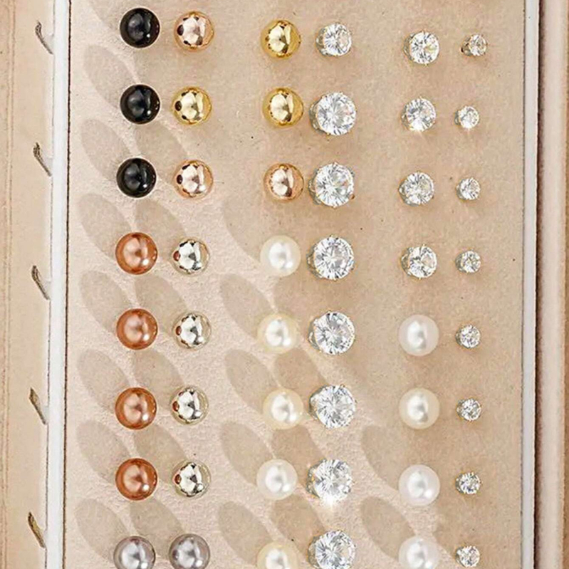 Σκουλαρίκια από κράμα, γεωμετρικός σχεδιασμός, ηλεκτροπλατίωση, στυλ Instagram για γυναίκες