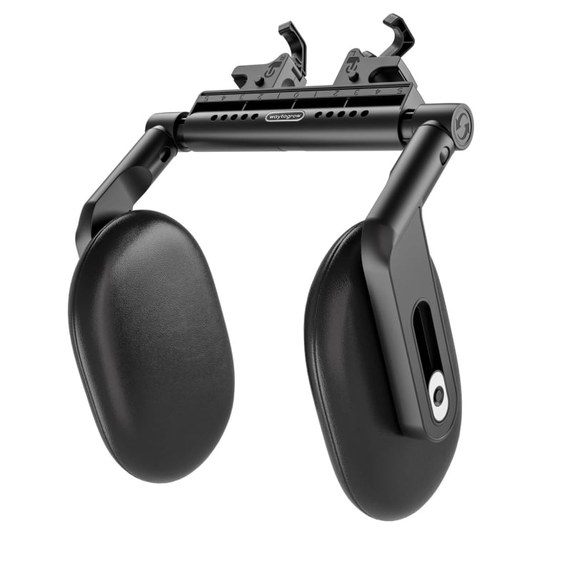 Autopeapadi mäluvahtiga, reguleeritav kolmetoelines disain külgsuuna magamiseks, universaalne sobivus, ühe klikiga paigaldus