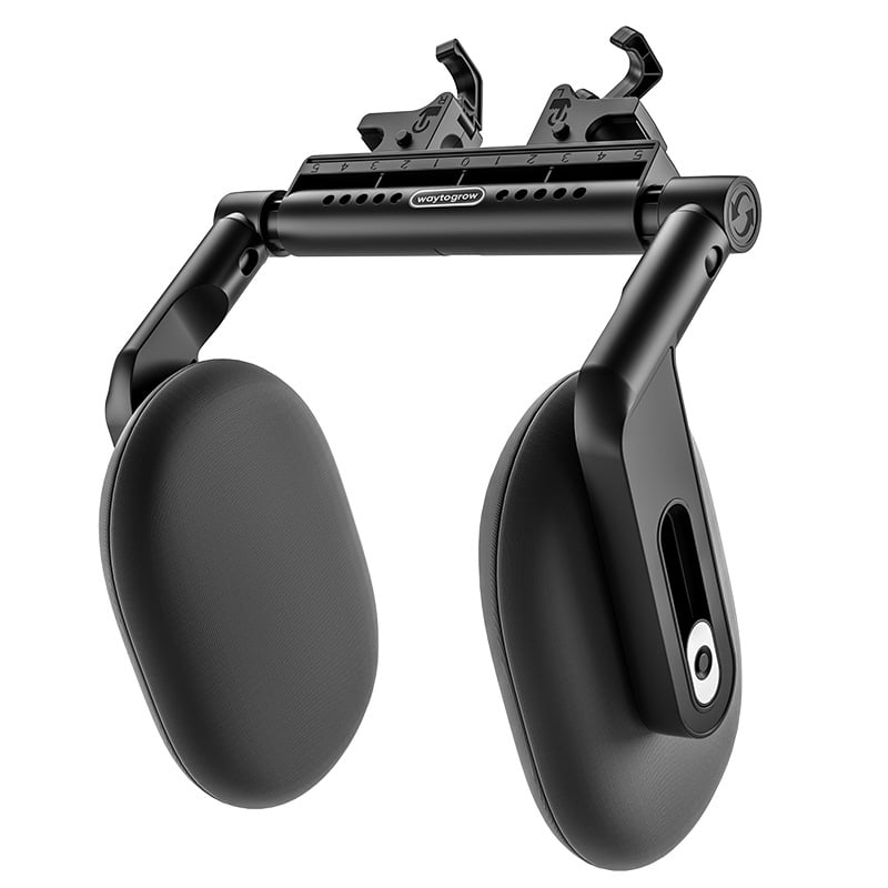 Autopeapadi mäluvahtiga, reguleeritav kolmetoelines disain külgsuuna magamiseks, universaalne sobivus, ühe klikiga paigaldus