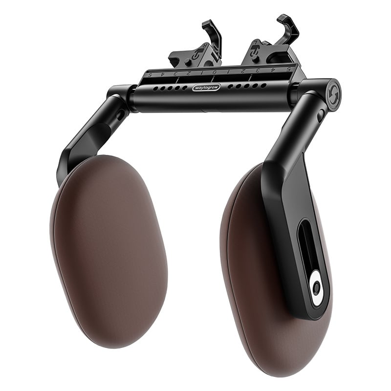 Autopeapadi mäluvahtiga, reguleeritav kolmetoelines disain külgsuuna magamiseks, universaalne sobivus, ühe klikiga paigaldus