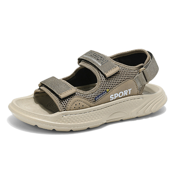 Мъжки мрежести джапанки за плаж с открити пръсти, дишащи, антихлъзгващи