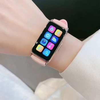 Nutikas spordikell silikonrõngaga ja plastikust korpusega, mitte veekindel, sammulugeja ja südame löögisageduse jälgimine.