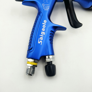 Saigaole Ngt Pot-tüüpi pneumaatiline pihustuspüstol – auto, mööbel, nahk ja tööstuslik kasutus; kõrge atomiseerimine; sobib veepõhiste värvide ja lakkidega; käsitsi pihustuspüstol