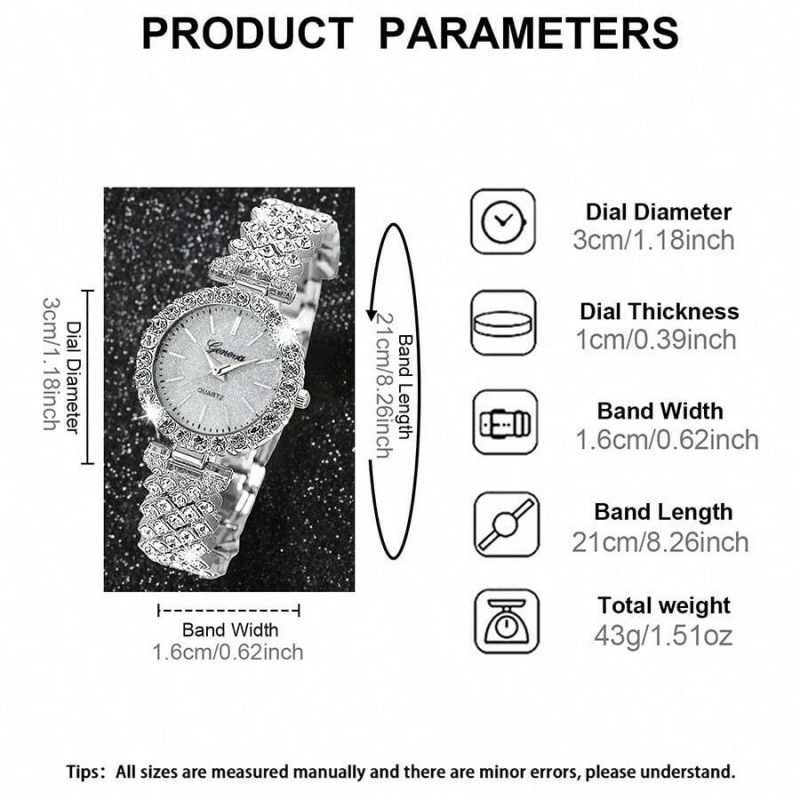 Juveelkäekell romaani cifernikuga, täis teemante, titaniumi sulam korpus, kanvasrihm, liikumine Light wave