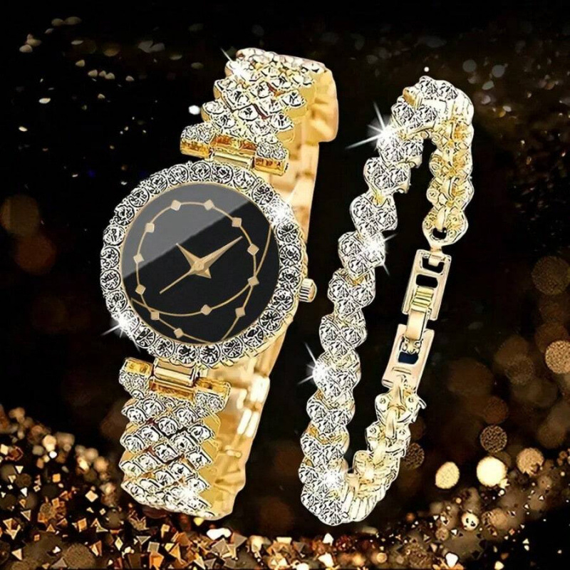 Juveelkäekell romaani cifernikuga, täis teemante, titaniumi sulam korpus, kanvasrihm, liikumine Light wave