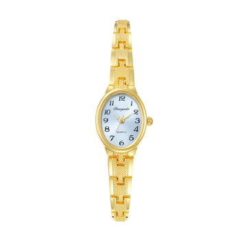 Naiste moodne kvartsikell naise käekell koos ümmarguse metalse korpusega, PU-rihm, pin-sulgus