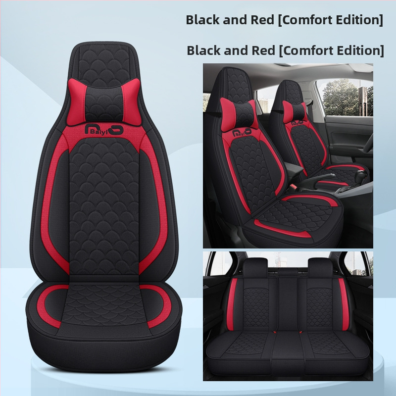 Automašīnas sēdekļu pārvalks, pilns pārklājums, viengabala dizains, četrsezonu stils; Materiāls: šķiedra; Pildījums: putas; Produkta kods BYQCYP-XWMLTT-SJ