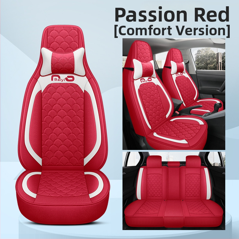 Automašīnas sēdekļu pārvalks, pilns pārklājums, viengabala dizains, četrsezonu stils; Materiāls: šķiedra; Pildījums: putas; Produkta kods BYQCYP-XWMLTT-SJ