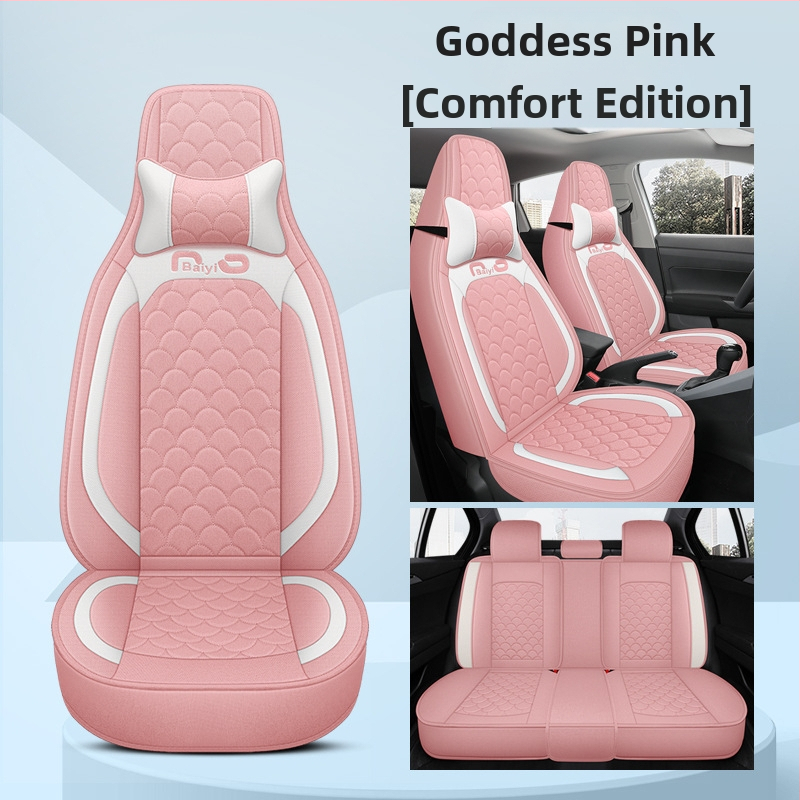 Automašīnas sēdekļu pārvalks, pilns pārklājums, viengabala dizains, četrsezonu stils; Materiāls: šķiedra; Pildījums: putas; Produkta kods BYQCYP-XWMLTT-SJ