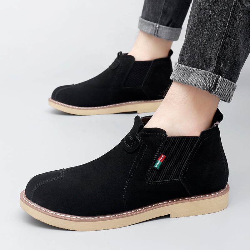 Meeste Martin saapad, pealne osa ehtne nahk, kummist talla, ümmargune varvas