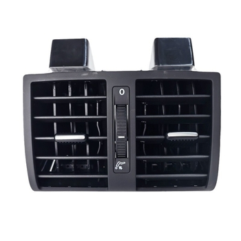 Touran tagumise õhuväljundi käetoe kast – tagaistme keskne õhuväljund, mudelid 1TD819203 / 1TD819203A, materjal PP+ABS