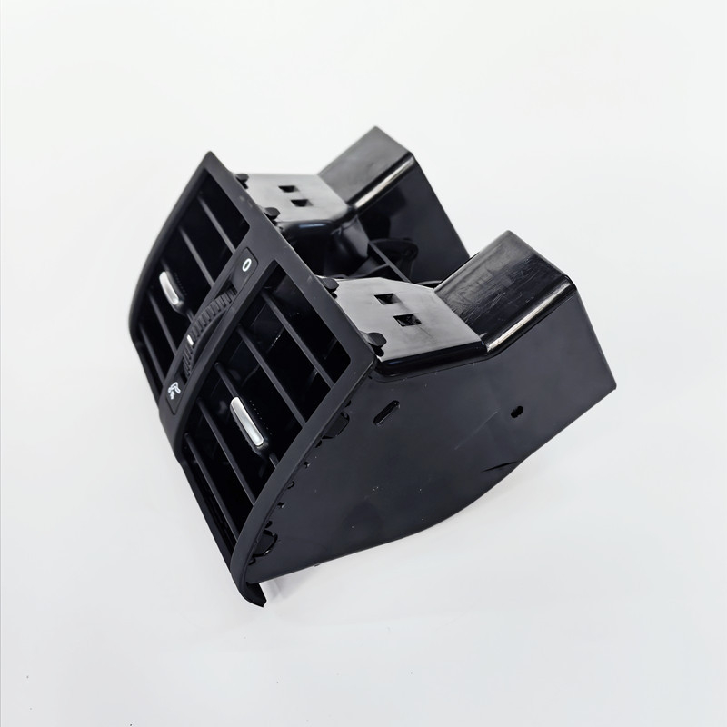 Touran tagumise õhuväljundi käetoe kast – tagaistme keskne õhuväljund, mudelid 1TD819203 / 1TD819203A, materjal PP+ABS