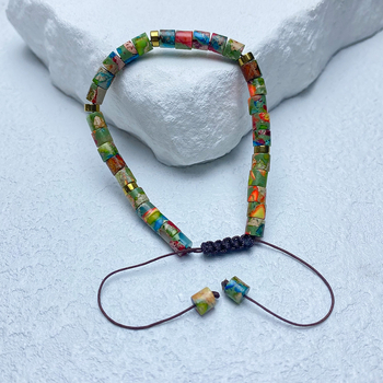 Unisex käevõru kunstliku kristalliga, käsitöö, Xiaodu, Yiwu päritolu, 2025. kevad