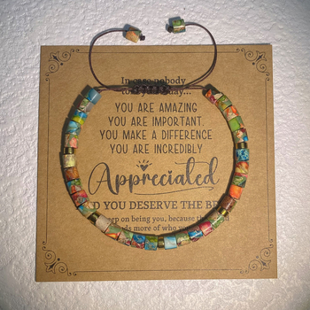 Unisex käevõru kunstliku kristalliga, käsitöö, Xiaodu, Yiwu päritolu, 2025. kevad