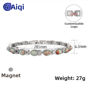 Magnetkäevõru naistele (Materjal: roostevabast terasest; Stiil: Vintage; Kujundus: Geomeetriline)