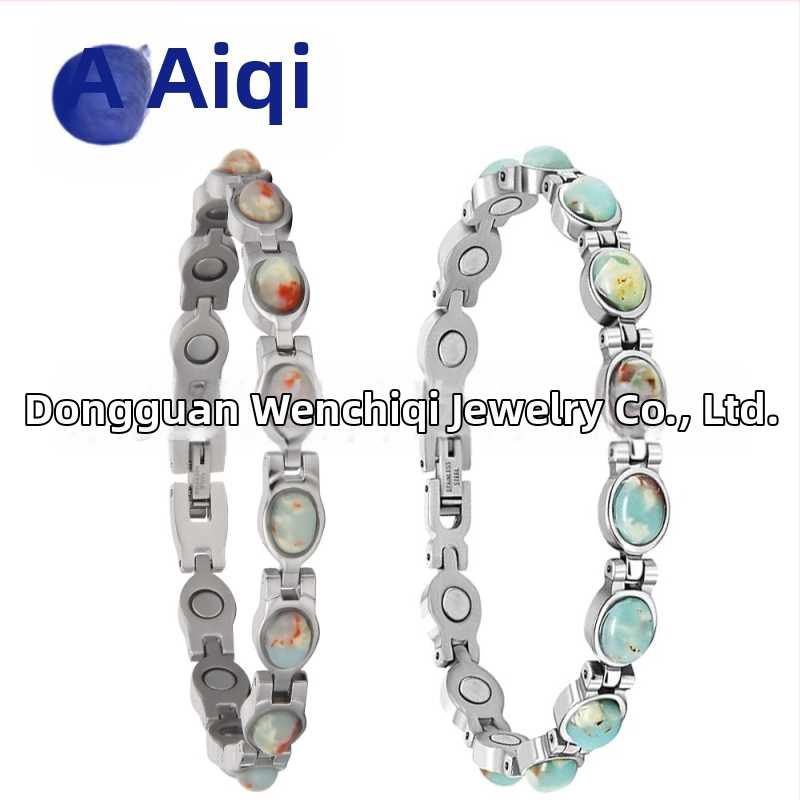 Magnetkäevõru naistele (Materjal: roostevabast terasest; Stiil: Vintage; Kujundus: Geomeetriline)