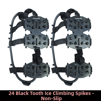 Lechike Libisemiskindlad jalatsikatted jääaluse ronimise jaoks, materjal PE